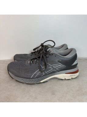 Asics Gel Kayano 25 Womens Sz US 8.5 Carbon Gray Running Athletic Shoes 1012A026